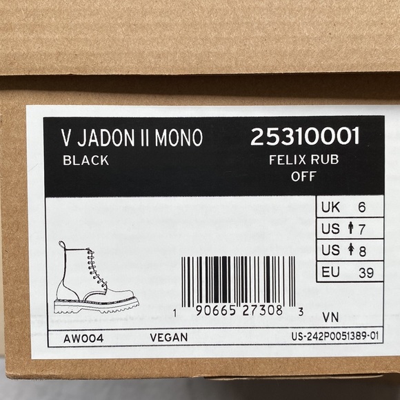 DR MARTENS VEGAN PLATFORM JADON II BOOT MONO - Picture 12 of 13